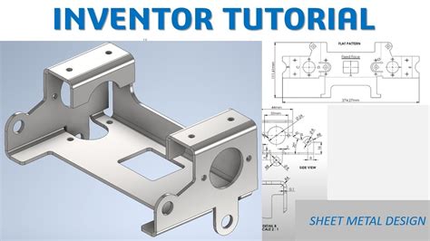 sheet metal inventor tutorial pdf|autodesk inventor user manual pdf.